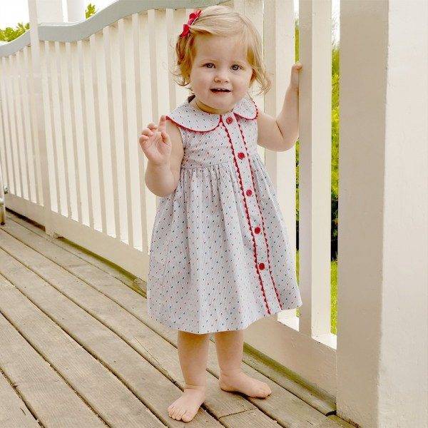 RACHEL RILEY Baby Girls Sailboat Dress & Bloomers Set