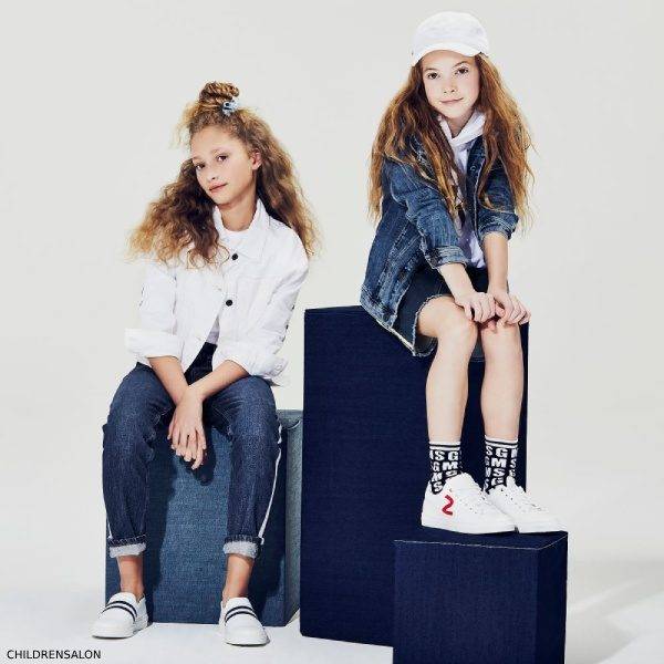 The latest collection of white denim jackets for kids | FASHIOLA INDIA