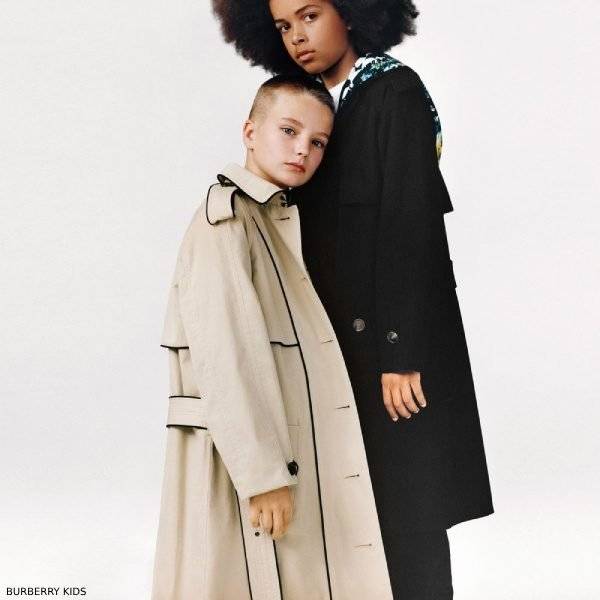burberry kids coat