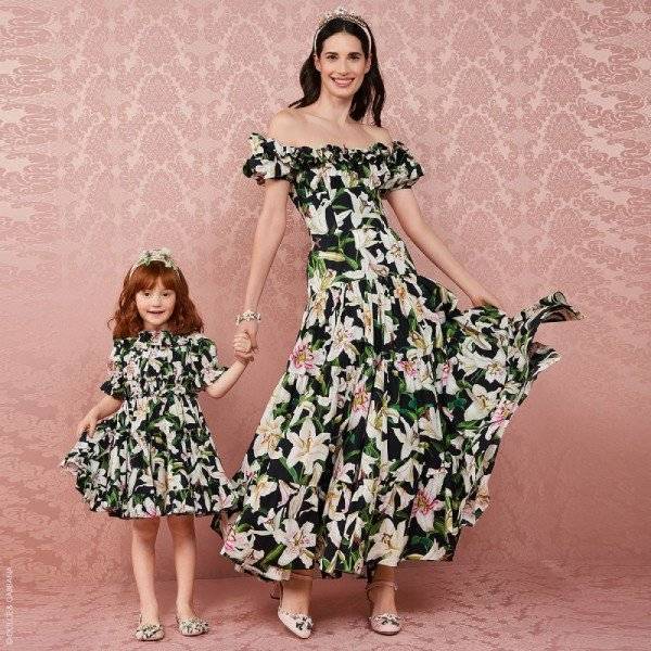 dolce and gabbana dress floral