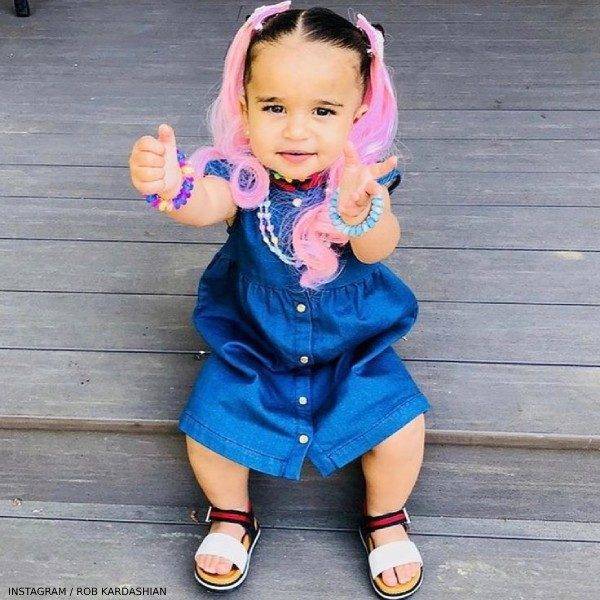 Dream Kardashian - Gucci Baby Girl Blue Denim Heart Dress
