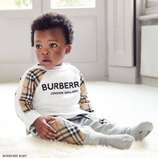 burberry newborn clothes