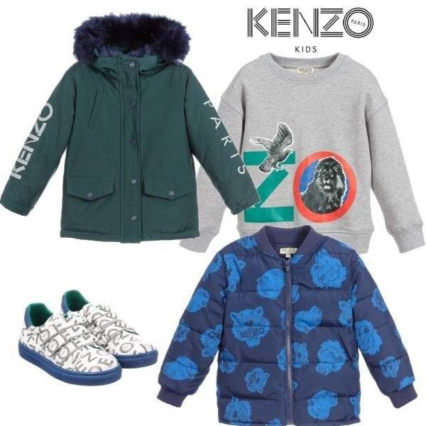 kenzo coat kids