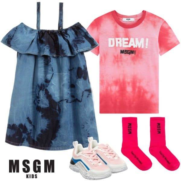 msgm kids dress
