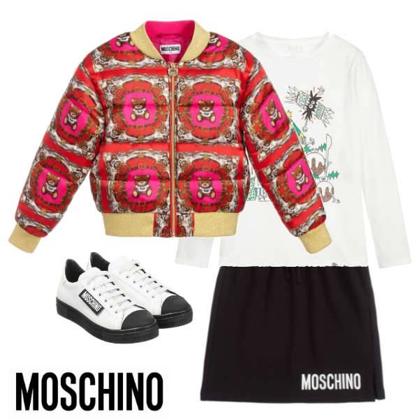 girls moschino jacket