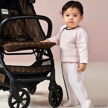 Shop Fendi Baby's & Little Kid's FF Logo Stroller