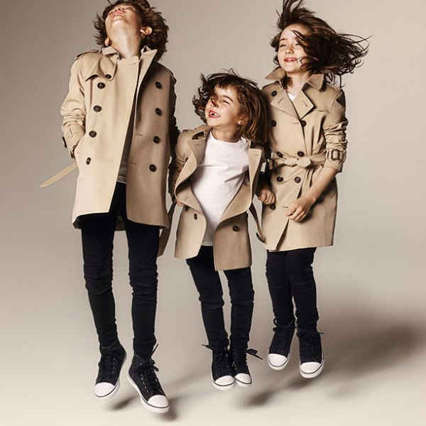 burberry trench coat kids 2015