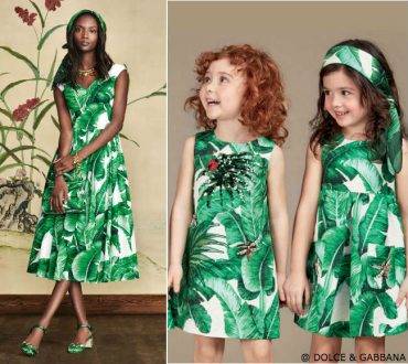 Dolce & Gabbana Girls Mini Me Banana Leaf Trend | Dashin ...