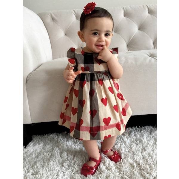 infant burberry outfit