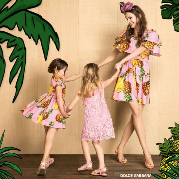 Dolce \u0026 Gabbana Girls Mini Me Tropical 