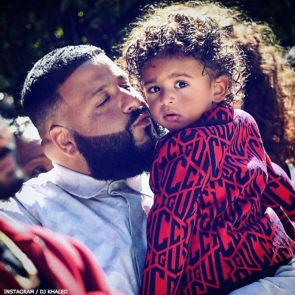 Asahd Khaled Gucci Red Baby Suit - 2018 